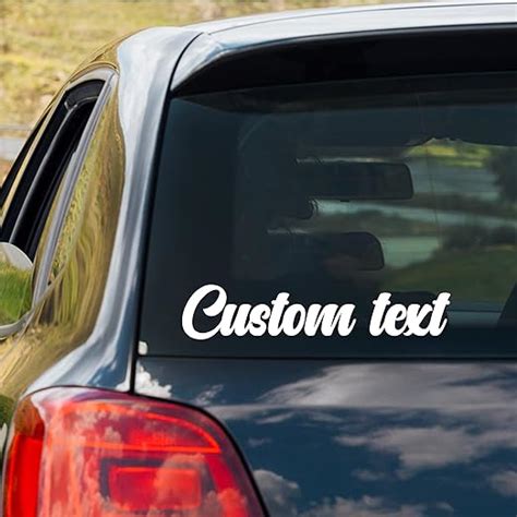 Design Your Own Custom Vinyl Lettering Decal Sticker 20