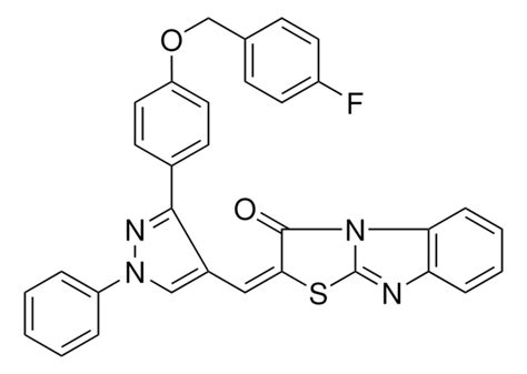 2E 2 3 4 4 FLUOROBENZYL OXY PHENYL 1 PHENYL 1H PYRAZOL 4 YL