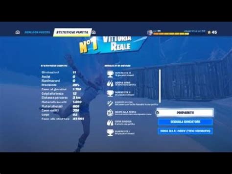 Fortnite Vittoria Reale YouTube