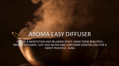 Aroma Easy Beautiful Essential Oil Diffusers Cher Mere