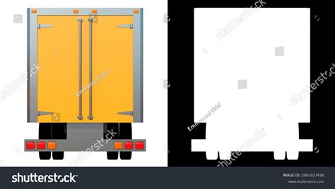cargo van truck   view stock illustration  shutterstock