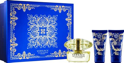 Versace Yellow Diamond Intense Coffret Cadeau Ii Pour Femme Notino Fr