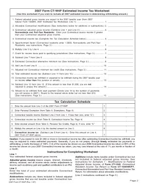 Fillable Online Ct W P Withholding Certificate For Pension Or Annuity