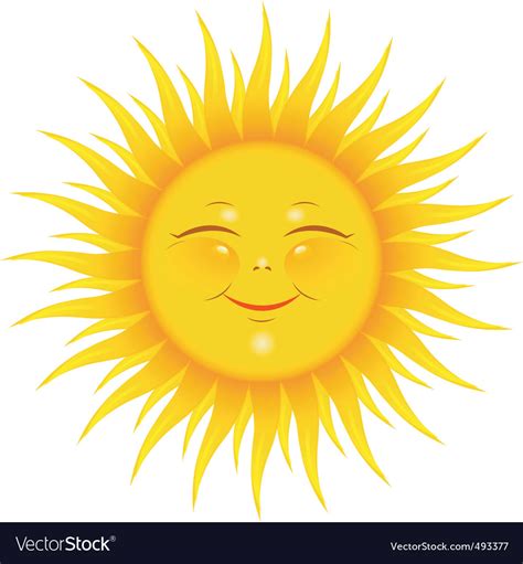 Sunshine Royalty Free Vector Image - VectorStock