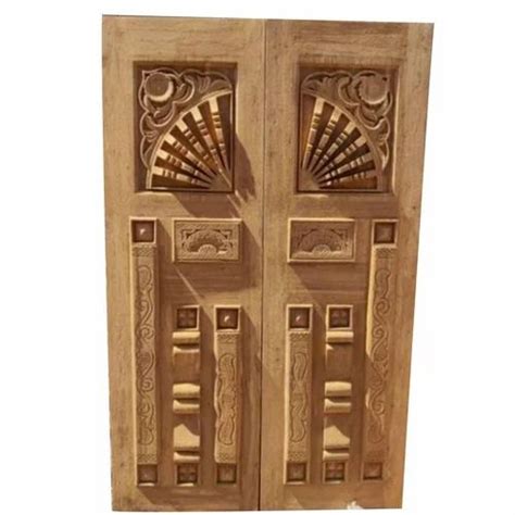 Exterior Sagwan Wooden Double Door For Home At Rs Feet In