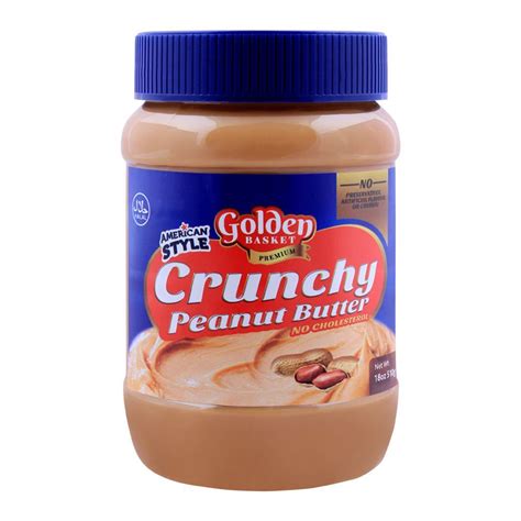 Purchase Golden Basket Crunchy Peanut Butter 510g Online At Best Price