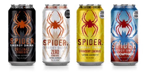 Spider Energy Drink | 16 Fl Oz Cans - 12 Count | GG Beverages