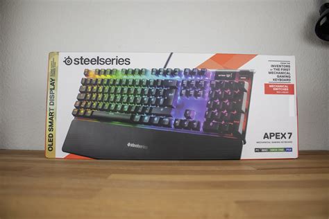 SteelSeries Apex 7 Review Gaming Keyboard With OLED Screen