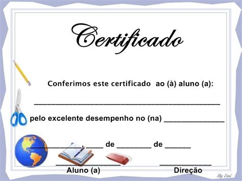 Modelos De Certificado Prontos Para Editar Modelos De Carta