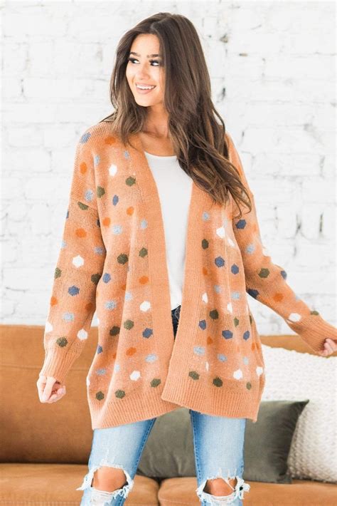 Lark Polka Dot Cardigan Sweater Polka Dot Cardigan Sweaters Fashion