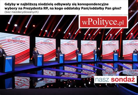 Prezentujemy Pierwszy Sonda Po Debacie W Tvp Kto Zyska