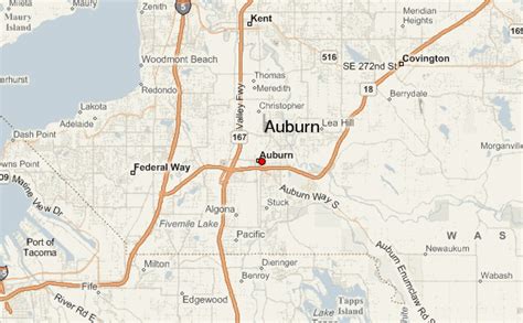 Auburn Wa Zip Code Map - Map