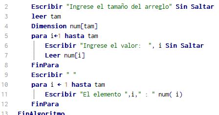 Introducci N A Los Algoritmos Ejercicios De La Estructura Arreglo