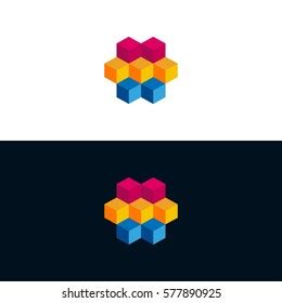 Cube Logo Vector Stock Vector (Royalty Free) 577890925 | Shutterstock