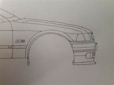 Bmw 325i Sedan E36 1993 Fourth Attempt Wip 10 By Integraldraws On Deviantart