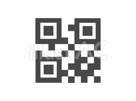 QRコード風のイラストイラスト - No: 22200337｜無料イラスト・フリー素材なら「イラストAC」