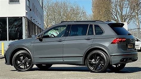 Volkswagen New Tiguan R Line 2023 In 4k Dolphin Grey 19 Inch Valencia Walk Around And Detail Inside