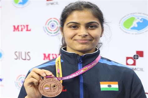 Manu Bhaker Wins Indias Sixth Medal China Wins Sixth Gold