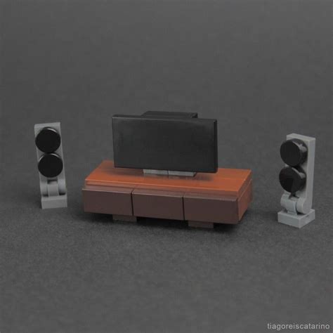 LEGO TV Board and Flat Screen for Creative Play