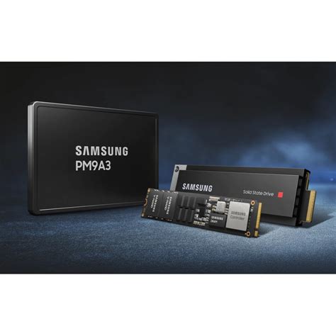 SAMSUNG PM9A3 7.68TB PCIE GEN4 NVME U.2 2.5 SSD (MZQL27T6HBLA-00W07)