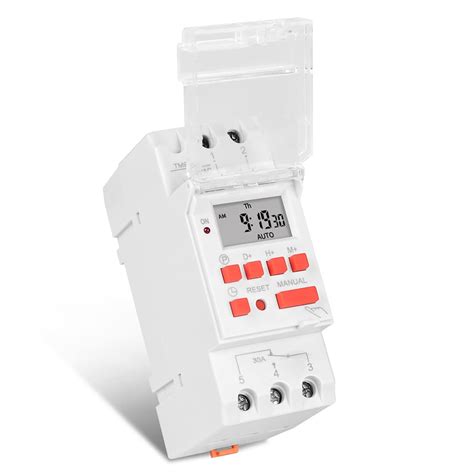 Digital Programmable Timer Relay Dc V A Weekly Hrs Timer