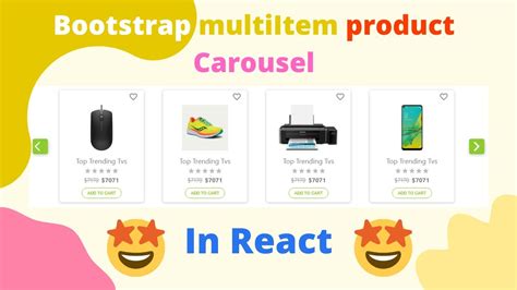Bootstrap Multiitem Carousel In React With React Slick Youtube
