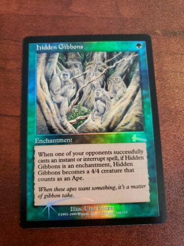 Hidden Gibbons Foil Prices Magic Urzas Legacy Magic Cards