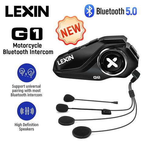 Kask I In 2024 Yeni Lexin G1 Motosiklet Bluetooth Kulakl Klar Bluetooth