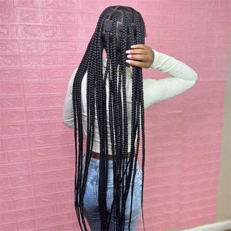 26 Triangle Braids Hairstyles For Black Women To Rock Now