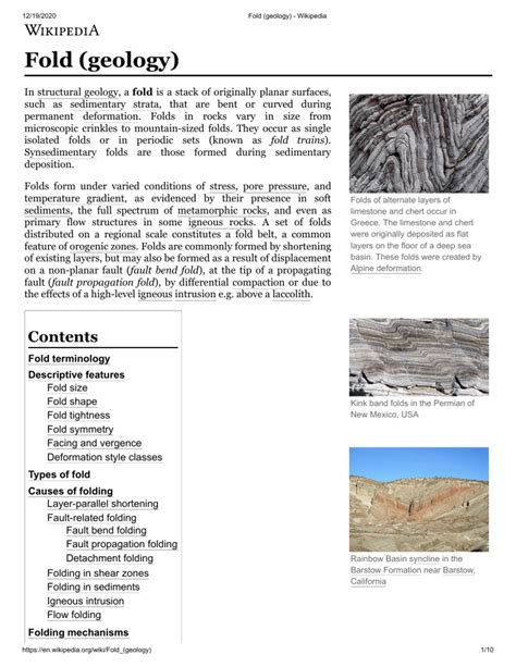 Fold Geology Wikipedia