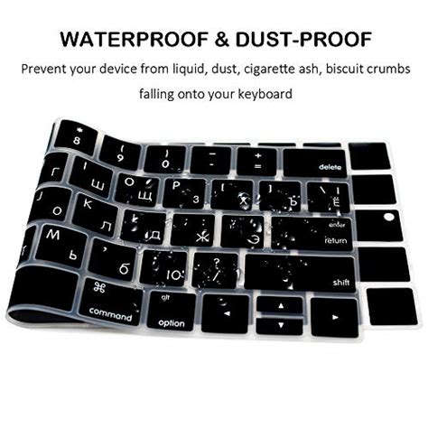 ProElife Funda para teclado tailandés para MacBook Pro de 16 p