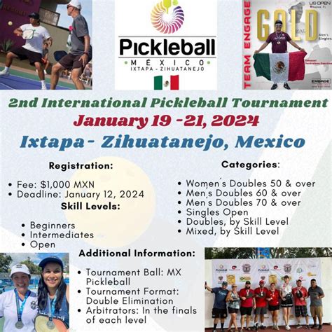 2024 Pickleball Tournaments Near Me Debor Chelsey