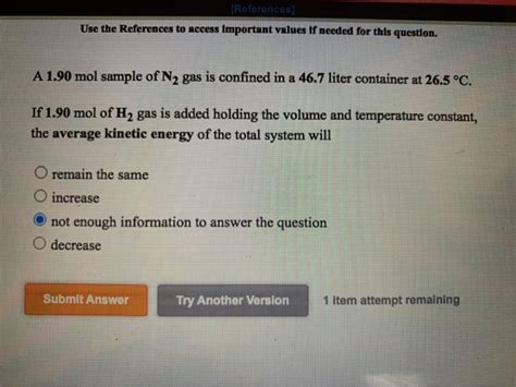 Solved Reforences Use The References To Access Important Chegg