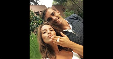 Antoine Griezmann Et Erika Choperena Le Couple Discret S Affiche