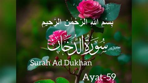 Tilawat Quran Recitation 44 Surah Ad Dukhan سورة الدخان