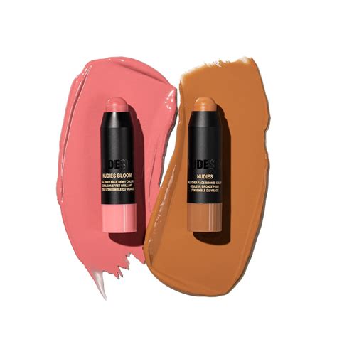 Pink Blush Nude Bronze Mini duo de stick crème de NUDESTIX SEPHORA