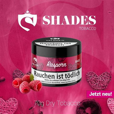 Shades Rasporn Dry Base Tabak G Rauchpalast