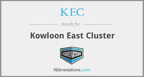 What Is The Abbreviation For Kowloon East Cluster