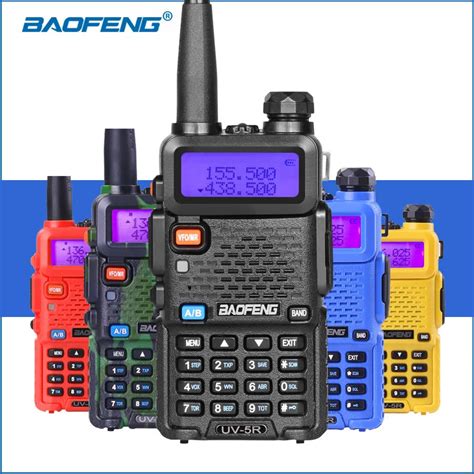 Baofeng UV 5R Two Way Radio Mini Portable 5W Dual Band VHF UHF Walkie