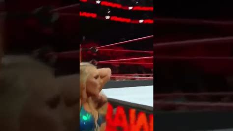 Charlotte Flair Gets Her Tits Spanked By Sasha Banks Youtube