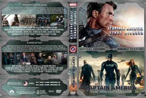 Jual Captain America Double Dvd Box Set Movie Collection Film Koleksi