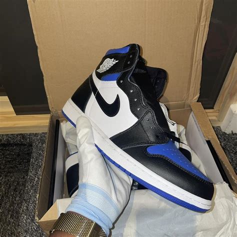 Jordan 1 Retro High Royal Toes Uk size... - Depop