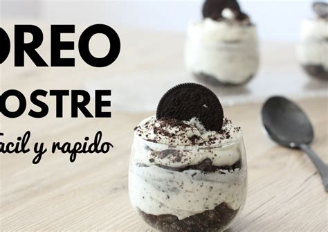 Postre Oreo Receta De Realmente Delicioso Receta Postre Oreo Oreo Postres Postre