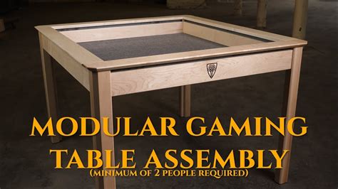 Let S Review The Wyrmwood Modular Gaming Table Off