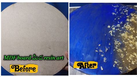 సింపుల్ Resin Artresin Art Beginners Telugu Resin Art Beginners