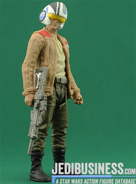 Poe Dameron With Resistance X Wing Fighter The Force Awakens Collection