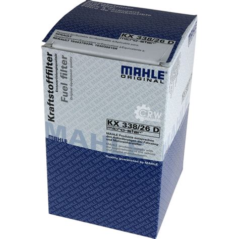 MAHLE Ölfilter OC 978 Kraftstofffilter KX 338 26D Innenraum LA 230 Luft