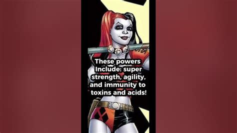 Harley Quinn Has Hidden Superpowers Facts Dc Harleyquinn Youtube