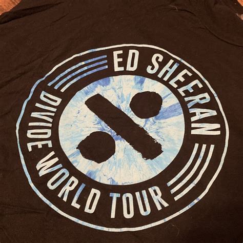 Ed Sheeran Divide World Tour Concert Music Ei-Lo E360… - Gem