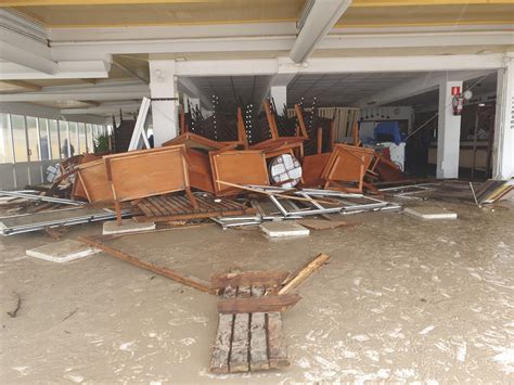 Las 10 imágenes de la borrasca Gloria a su paso por la Marina Alta